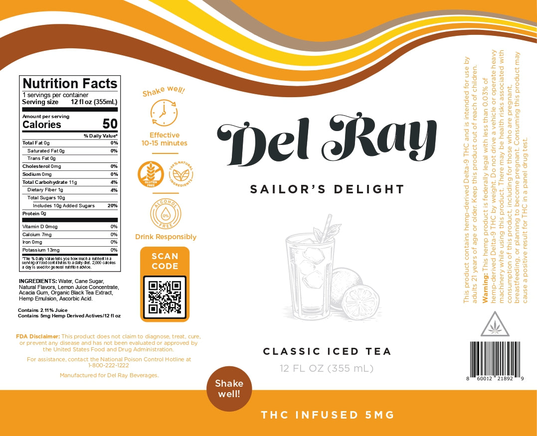 Iced Tea 5MG – Del Ray